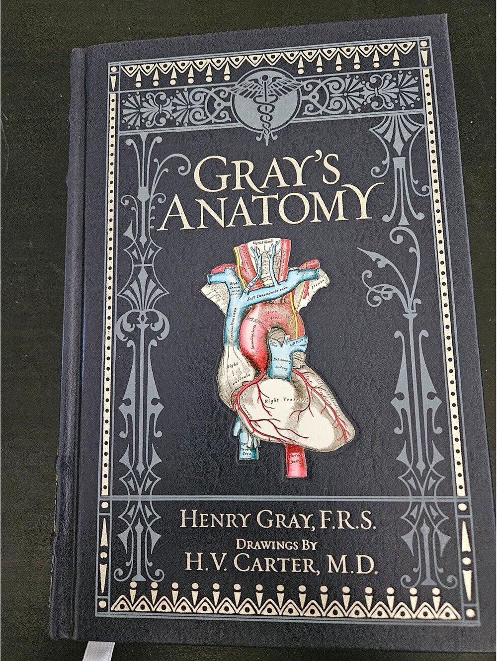 Gray's Anatomy by Henry Gray Deluxe Collectible Bonded Leather